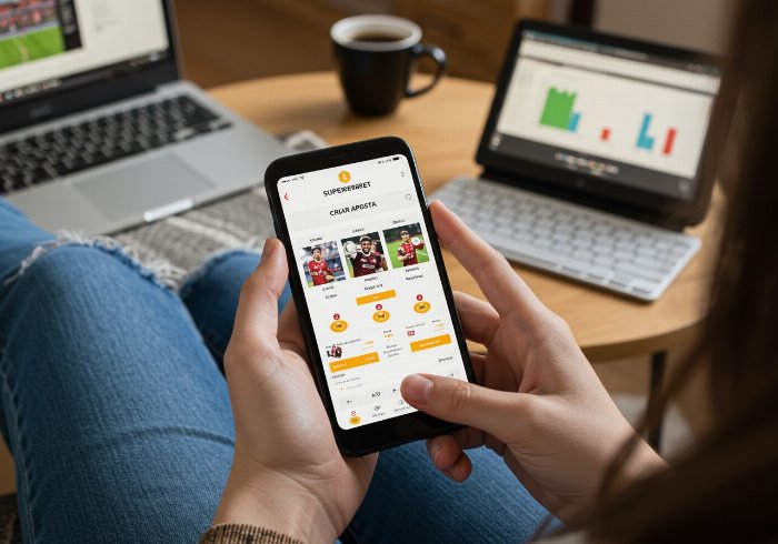como criar aposta na superbet